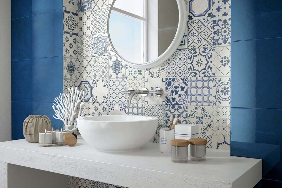 Идеи дизайна плитки для интерьера ванной комнаты